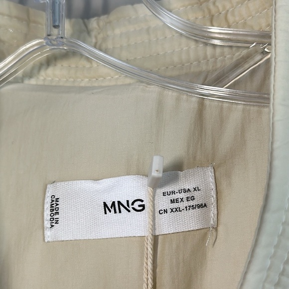 NWT Mango Anorak Quilted Cross Jacket Size XL - Picture 6 of 16